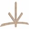 Ekena Millwork Alberta Smooth Timber Gable Bracket, Douglas Fir, 72"W x 42"H x 1 1/2"D x 3 1/2"F, 14/12 Pitch GBW072X42X0204ALB00SDF - alternate 4